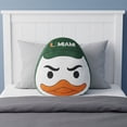 thumbnail image 2 of Logo Brands Miami Hurricanes Puff Pillow, 2 of 5