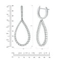 thumbnail image 5 of 1.50 CT. T.W. Diamond Pear Shaped Dangle Earrings in 14K Gold, 5 of 5