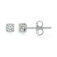 thumbnail image 1 of Round Diamond Earrings in 14K Gold, 0.08C.T.T.W., 1 of 4