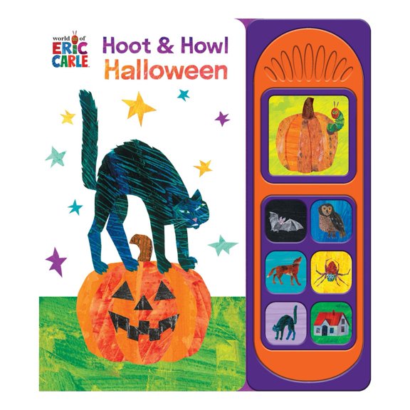 World of Eric Carle: Hoot & Howl Halloween Sound Book, Noisy Book