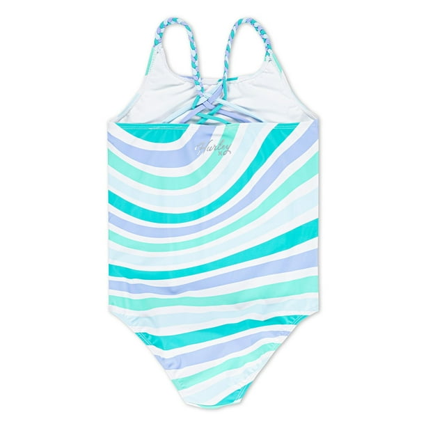 Hurley Girls Braided Strap One-Piece Swimsuit - Samsclub.com