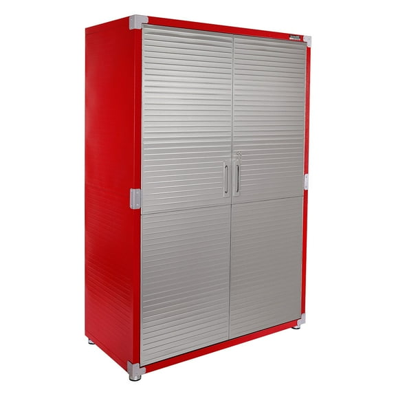 Seville Classics UltraHD Storage Cabinet, 48" W x 24" D x 72" H
