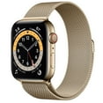 thumbnail image 1 of Apple Watch Series 6 Stainless Steel Case with Milanese Loop 44mm GPS + Cellular (Choose Color), 1 of 8