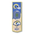 thumbnail image 1 of YouTheFan NFL 6" x 19" 3D Stadium View Banner, 1 of 6