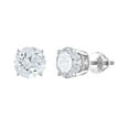 thumbnail image 1 of 1.95 CT. T.W. Round Cut Solitaire Diamond Stud Earrings in 14K Gold, 1 of 8