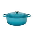 thumbnail image 1 of Le Creuset Signature Cast Iron Oval Dutch Oven, 1 of 4