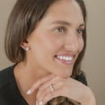 thumbnail image 5 of Lab Created Diamond Earrings in 14K Gold, 5 of 7