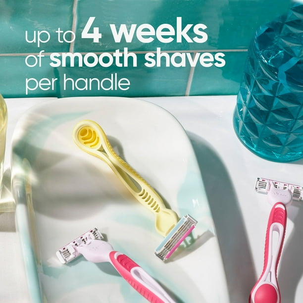 Venus Simply 3 Women's Disposable Razor, 3 Blade, 16 ct