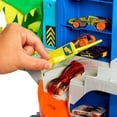 thumbnail image 3 of Hot Wheels City Ultimate T-Rex Garage with 2 Toy Cars & Storage for 50+, 3 of 6