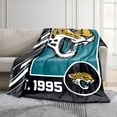 thumbnail image 2 of Logo Brands Jacksonville Jaguars 60"x70" Super Plush Blanket, 2 of 6