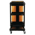 thumbnail image 7 of Rubbermaid Cleaning Cart with Zippered Bag, Black 4 Shelves, 7 of 10