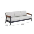 thumbnail image 12 of Mirador Nassau Deep Seating Fire Seating Set with Sunbrella Fabric, 4pc, 12 of 14