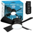thumbnail image 1 of Bell + Howell Socket Fan LED Light, 15.7", Assorted Colors, 1 of 3