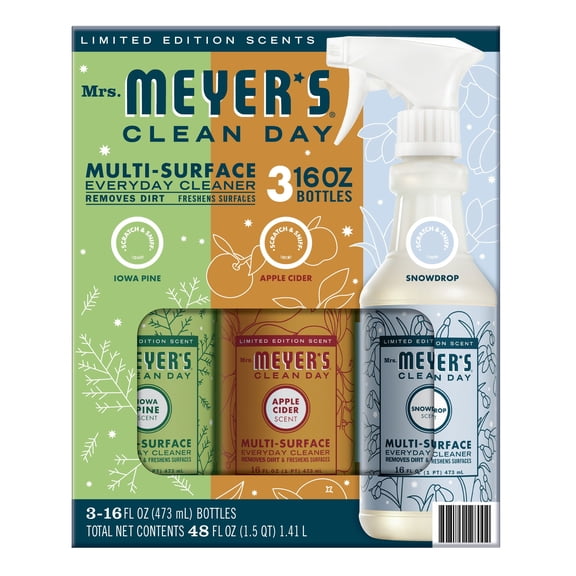 Mrs. Meyers Multi-Surface Cleaner, Limited Edition, Falliday Scents, 16 fl. oz., 3 pk.