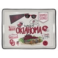 thumbnail image 1 of Oklahoma Sooners Ceramic Serving Tray, 1 of 4