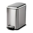 thumbnail image 10 of Tramontina 1.6 Gallon Step Trash Cans, 2 pack, 10 of 13