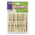 thumbnail image 1 of Creativity Street Wood Spring Clothespins, Natural, 3.38" Length 50 pk., 1 of 4