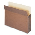 thumbnail image 2 of Smead 3 1/2" Expansion Pocket, Straight Tab, Letter, Manila/Redrope  25ct., 2 of 9