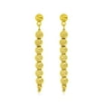 thumbnail image 2 of Diamond Cut Beads Dangle Earrings in 14K Gold, 2 of 4