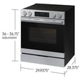 thumbnail image 3 of Samsung Bespoke 6.3 cu. ft. Smart Slide-In Electric Range w/ True Convection, 3 of 10