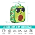 thumbnail image 3 of Fit + Fresh 3-Piece Novelty Insulated Lunch Bag Kit, Assorted Shapes and Colors, 3 of 8