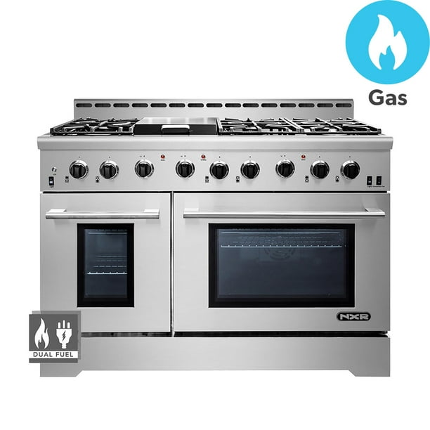 NXR 7.2 cu. ft. Freestanding Dual Fuel Range with Convection Oven