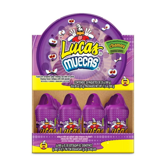 Lucas Muecas Chamoy, 20 ct.