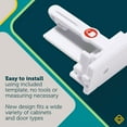 thumbnail image 3 of Safety 1st Secure-to-Explore Adhesive Locks, 12 locks, White, 3 of 13