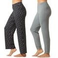 thumbnail image 1 of Hue Ladies 2 Pack Sleep Pant, 1 of 8