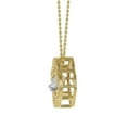 thumbnail image 6 of 0.32 CT. T.W. Marquise Cut Clover Dancing Diamond Pendant in 14K Gold, 6 of 9