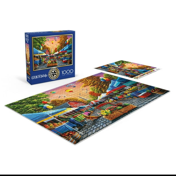 Buffalo Games – Puzzle Pokémon 1000 Pièces "Begin Your Adventure" – Fini 67,9 X 50,2 Cm – Activité Famille Dès 14 Ans