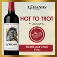 thumbnail image 4 of 14 Hands Hot to Trot Red Blend Wine, 750 ml, 4 of 9