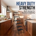 thumbnail image 3 of Simpli-Magic 4 or 5 Step Folding Ladder Options, 800 LBS Capacity, ANSI Type III Certified, 3 of 6