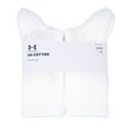 thumbnail image 3 of Under Armour 6-Pack Cotton Crew Sock, 3 of 4