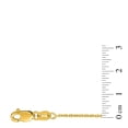 thumbnail image 3 of Diamond Cut Cable Link Chain Solid in 14K Gold, 3 of 4