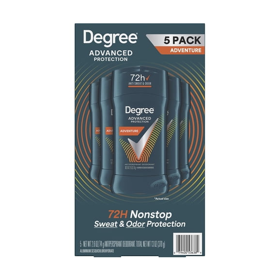 Degree for Men Adventure Deodorant, 2.6 oz., 5 pk.