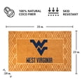 thumbnail image 3 of Logo Brands West Virginia Mountaineers Coir Outdoor Mat, 3 of 3