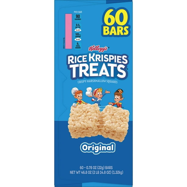 Rice Krispies Treats Original Snack Bars, 60 ct. - Samsclub.com