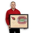 thumbnail image 4 of YouTheFan NFL 25.5" x 19.5" 25-Layer Stadium View 3D Wall Art, 4 of 5