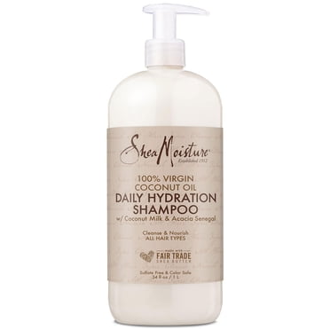 Shea Moisture 100% Virgin Coconut Oil Daily Hydration Shampoo, 34 fl. oz.