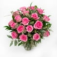 thumbnail image 1 of Member's Mark Roses and Greenery Vase Arrangement, choose color and stem count, 1 of 4