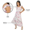 thumbnail image 4 of Rare Editions Girls Chiffon Maxi Dress, 4 of 8