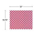 thumbnail image 2 of Dixie Red Checkered Wrap and Liner, 12" X 10.75", 500 ct., 2 of 5
