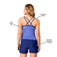 thumbnail image 5 of Free Country Women's Tankini & Short Swim Set, 5 of 23