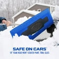thumbnail image 7 of Snow Joe 2-in-1 Telescoping Snow Broom + Ice Scraper, 18" Foam Head, 7 of 13