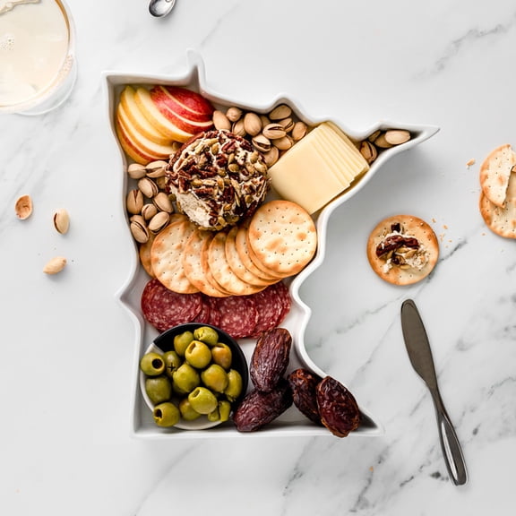 Lark Porcelain State-Shaped Bake & Serve Dish, Choose State