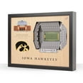 thumbnail image 1 of YouTheFan Iowa Hawkeyes 25-Layer Football Stadium View 3D Wall Art, 1 of 5