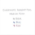 thumbnail image 4 of Paper Mate - Eraser Mate Ballpoint Stick Erasable Pen, Black Ink, Medium -  Dozen, 4 of 4