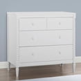 thumbnail image 10 of Delta Children Sawyer 5-Piece Nursery Furniture Set - 4-in-1 Convertible Crib, Dresser, Crib Mattress, Changing Pad & Mattress Protector, White, 10 of 11