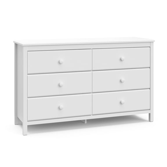 Storkcraft Alpine 6 Drawer Dresser, Choose Color